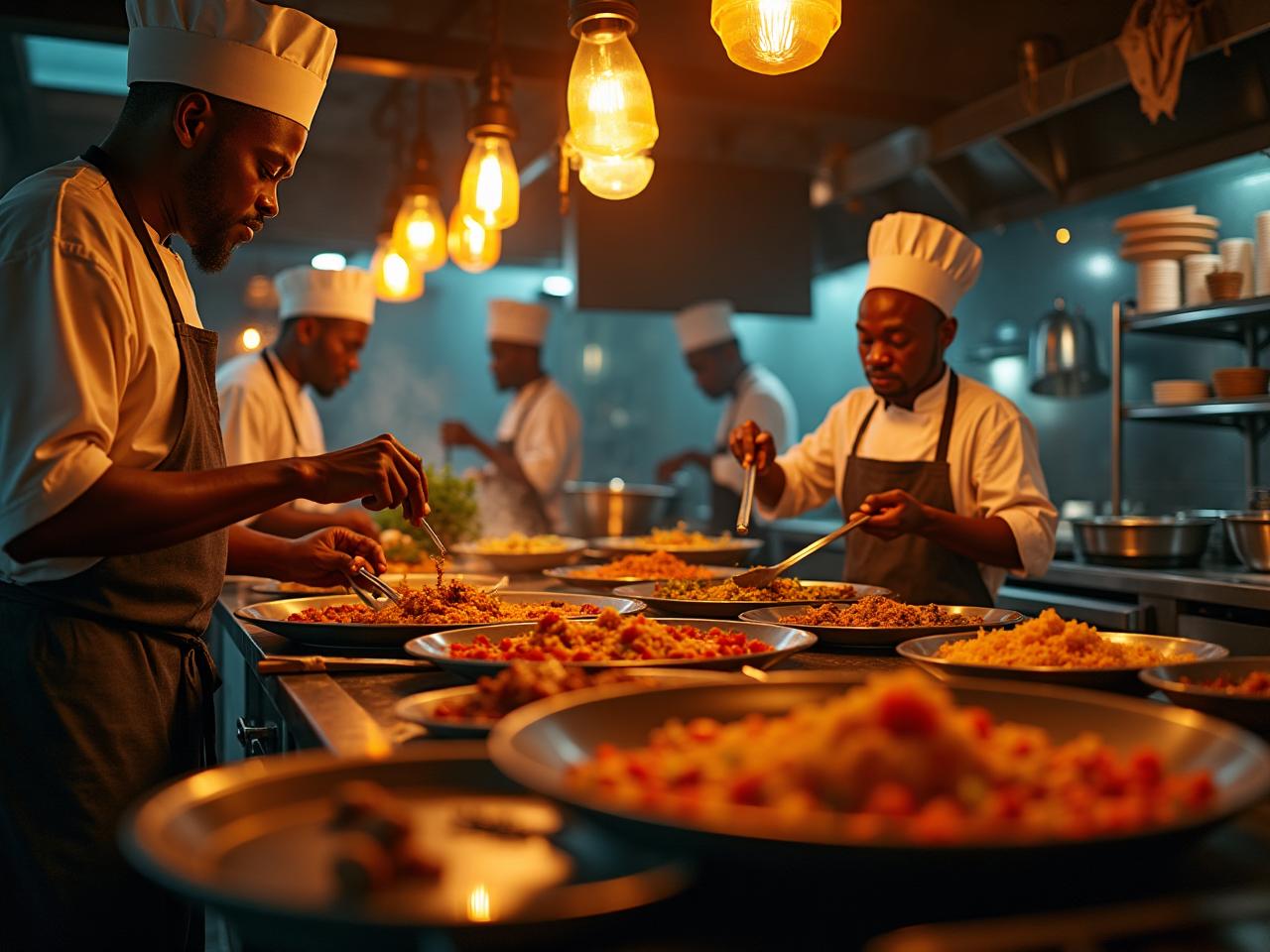African cuisine preparation