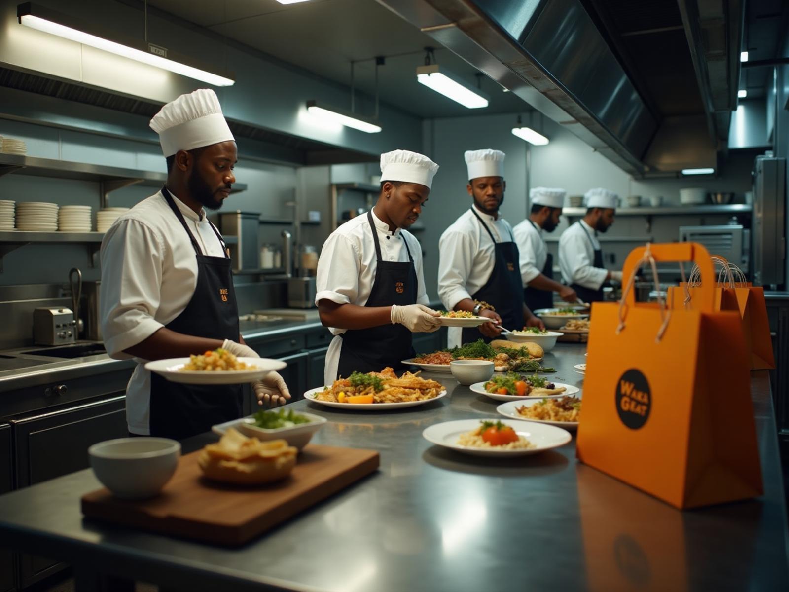 Professional kitchen